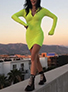 WMNS Thumb Hole Long Sleeve Bodycon Dress